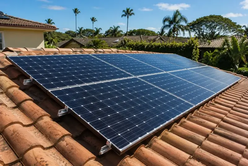 Installation de panneaux solaires à Venansault